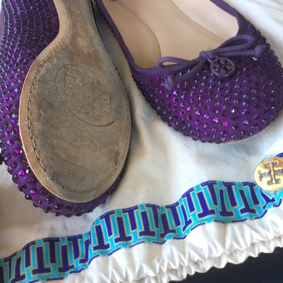 TORY BURCH  chelsea  shoes ballet flats 8.5 - Picture 3 of 4